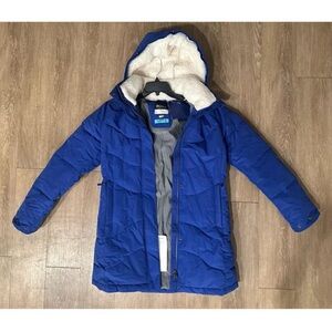 Blue Roxy puffer winter jacket Waterproof DryFlight technology size M NWT